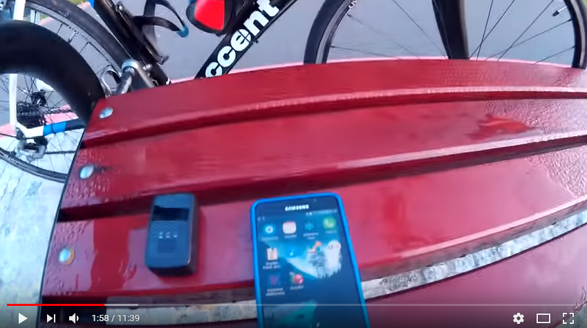 Lokalizator ikol Spot i rower