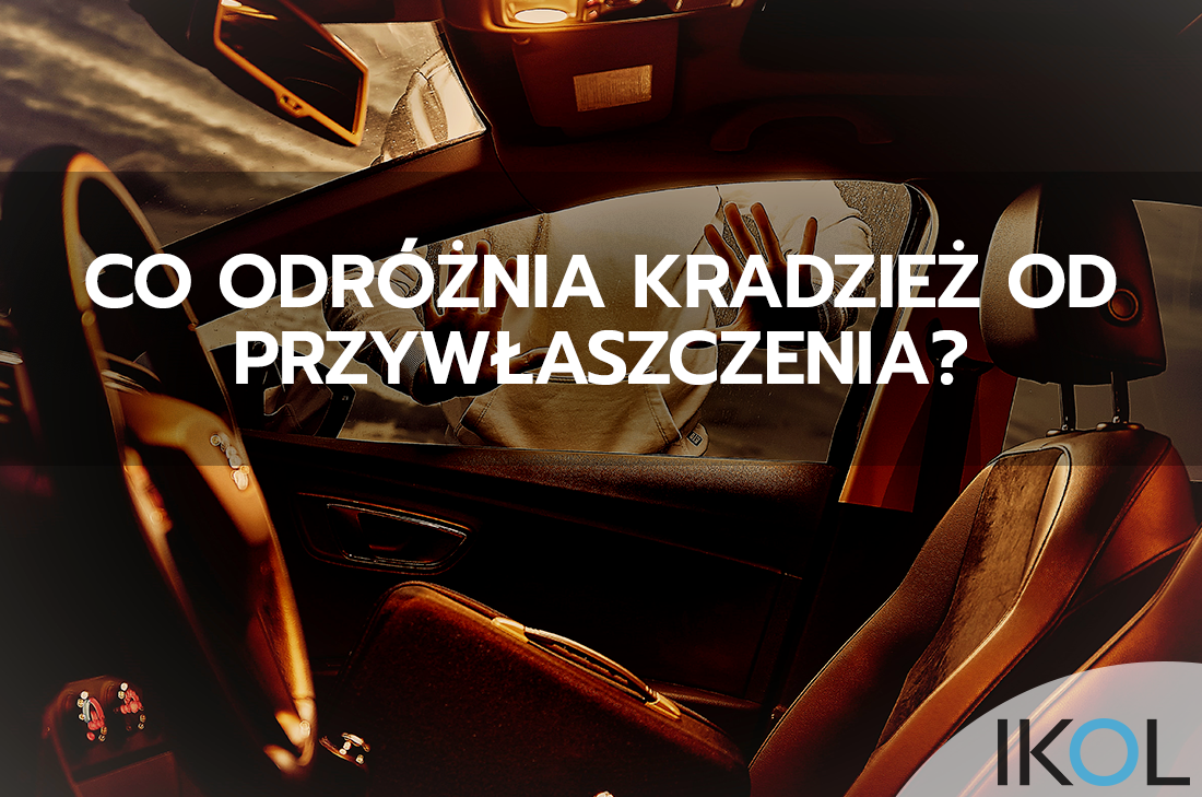 złodziej przy aucie